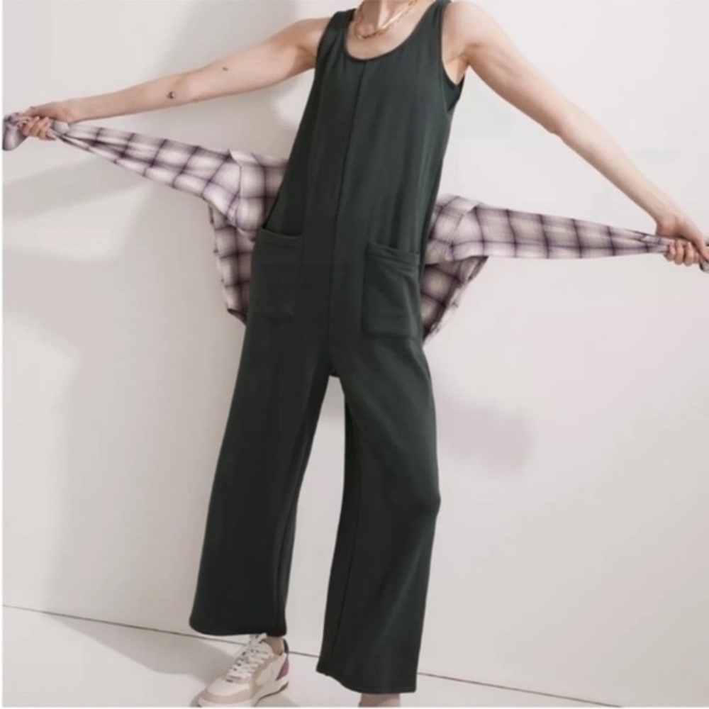 NWT Madewell MWL Superbrushed Pull-On Jumpsuit